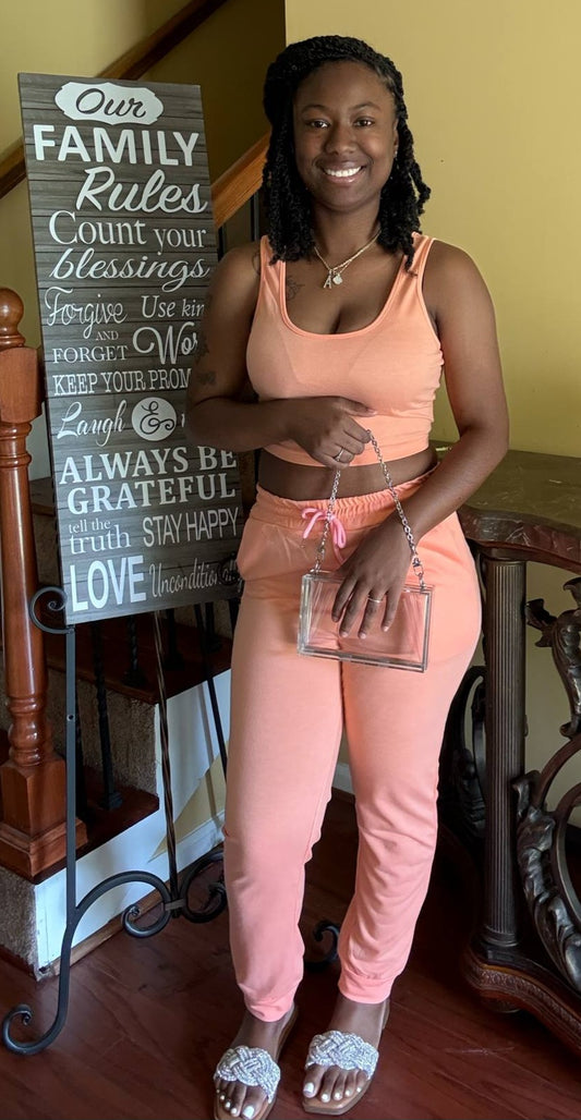 Solid Color Women Set